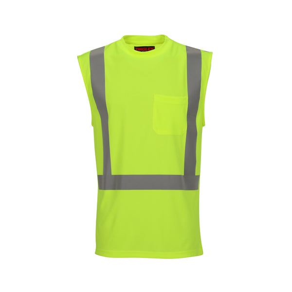 Job Sight Class 2 Sleeveless Shirt– Tingley