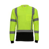 Job Sight Class 3 Black Front T-Shirt