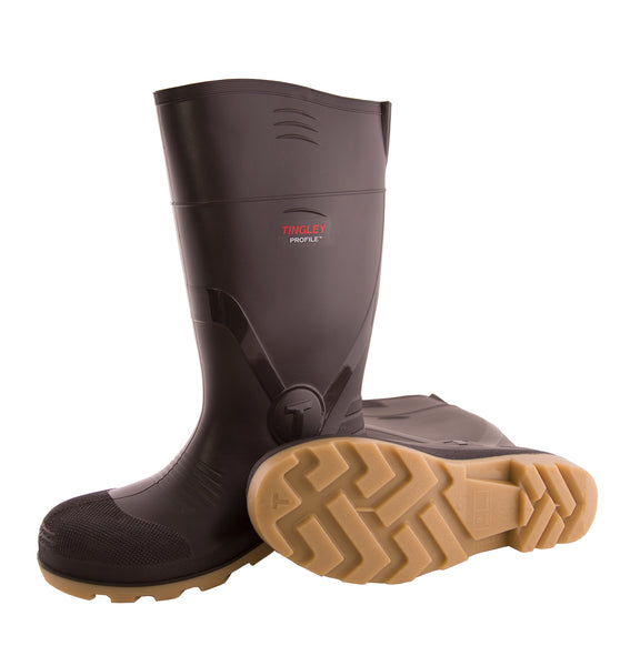 Profile Plain Toe Knee Boot– Tingley display picture 1