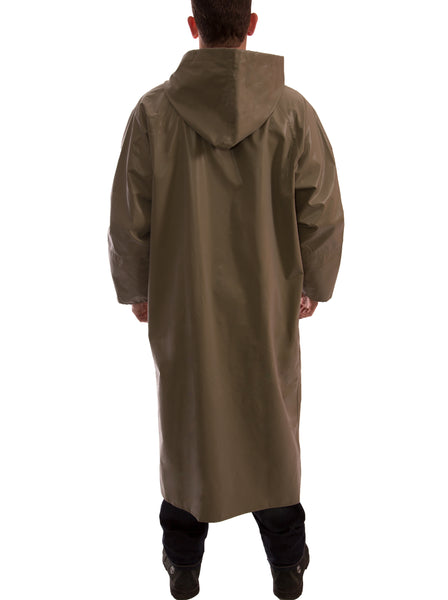 Tingley C61210 Cappotto Da Pioggia In PVC, 122 Cm, Con Cappuccio, Taglia XXL - Protezione Pesante - 2