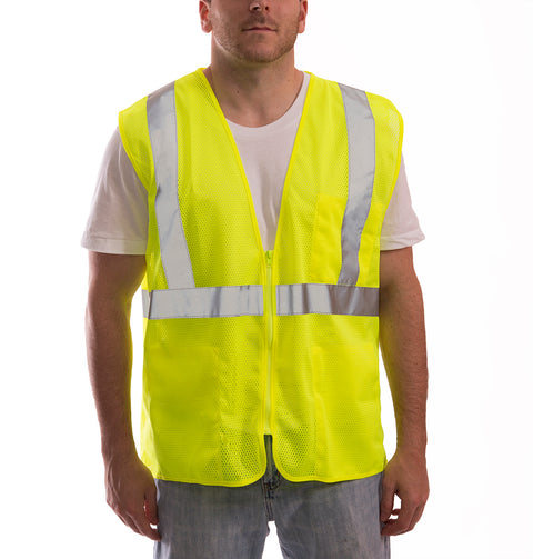 Job Sight™ Class 2 Zip-Up Mesh Vest - tingley-rubber-us