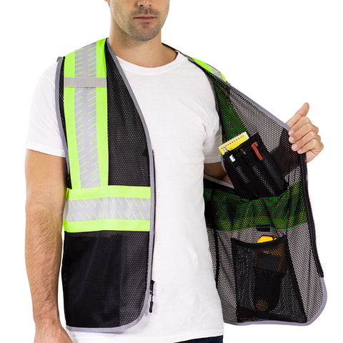Class 1 X-Back Vest image 4