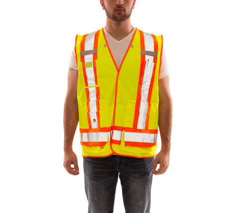 Job Sight Class 2 X-Back Surveyor Vest image 2