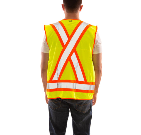 Job Sight Class 2 X-Back Surveyor Vest image 3