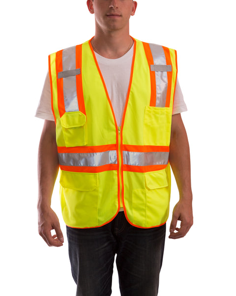 Job Sight™ Class 2 Two-Tone Surveyor Vest - tingley-rubber-us