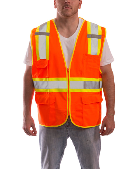 Job Sight™ Class 2 Two-Tone Surveyor Vest - tingley-rubber-us