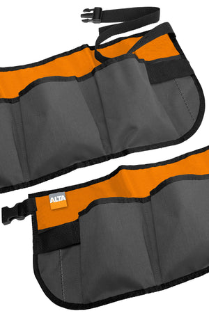 AltaGEAR 7 POCKET WAIST APRON - Orange and Gray product image 1