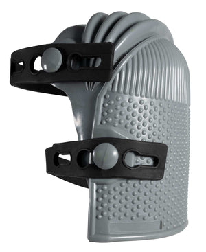 Flexible rubber knee pad with adjustable  straps resists fluids and chemicals and is waterproof product image 1