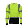 Job Sight Class 3 Black Front T-Shirt