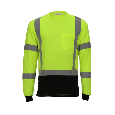 Job Sight Class 3 Black Front T-Shirt