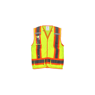 Job Sight Class 2 X-Back Surveyor Vest