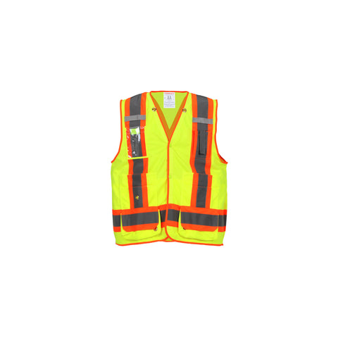 Job Sight Class 2 X-Back Surveyor Vest image 1