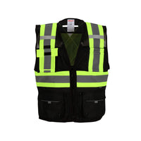 Class 1 Heavy Duty X-Back Surveyor Vest