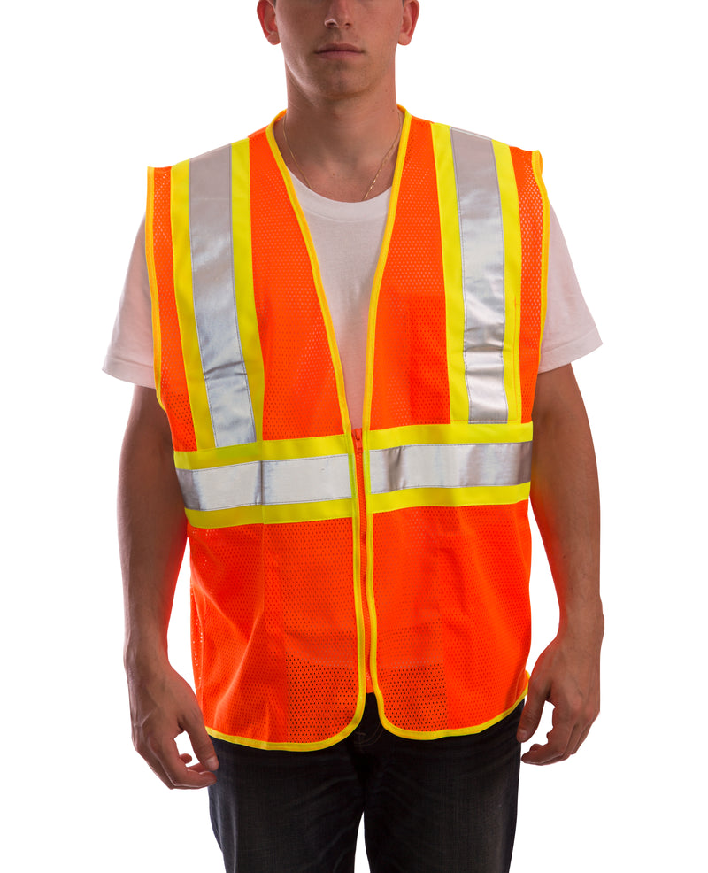 Job Sight Class 2 Two-Tone Tingley Mesh Vest–